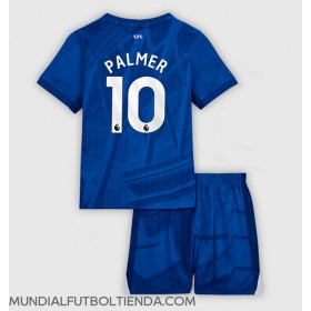 Camiseta Chelsea Cole Palmer #10 Primera Equipación Replica 2025-26 para niños mangas cortas (+ Pantalones cortos)